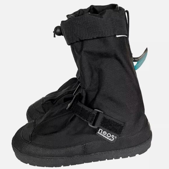 NEW! NEOS TRAVELLER TN1 BLACK NYLON OVERSHOES OVERBOOTS ADULT XS WOMENS 4.5-6 - Picture 5 of 15